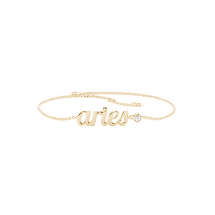 Yellow Gold Friendship Diamond Bracelets