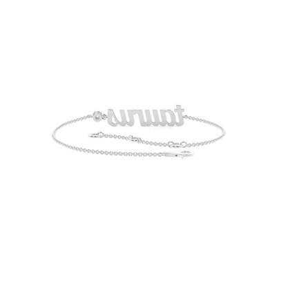 Taurus Zodiac Diamond Bracelet