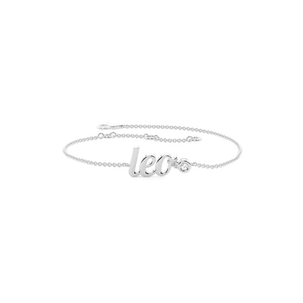 Leo Zodiac Diamond Bracelet