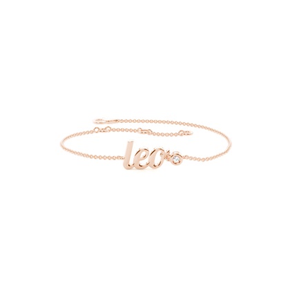 Rose Gold Chain Diamond Bracelets