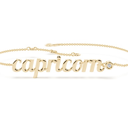 Steinbock Sternzeichen Diamant Armband
