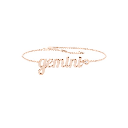 Rose Gold Chain Diamond Bracelets