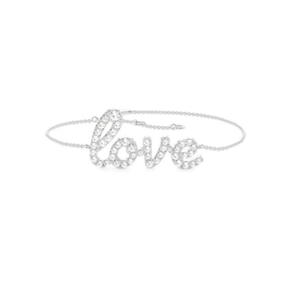 Silver Diamond Bracelets