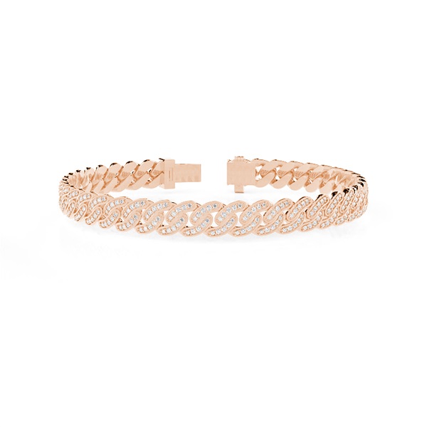 Men's Diamond Cuban Link Bracelet