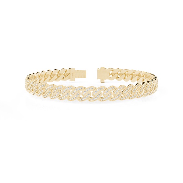 Men's Diamond Cuban Link Bracelet
