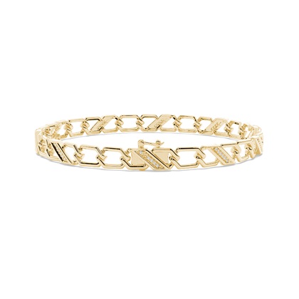 Yellow Gold Diamond Bracelets