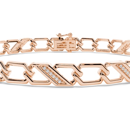 Oro rosa Uomo Braccialetti