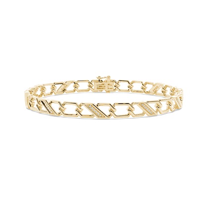 Yellow Gold Diamond Bracelets