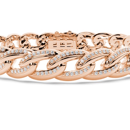 Oro rosa Uomo Braccialetti