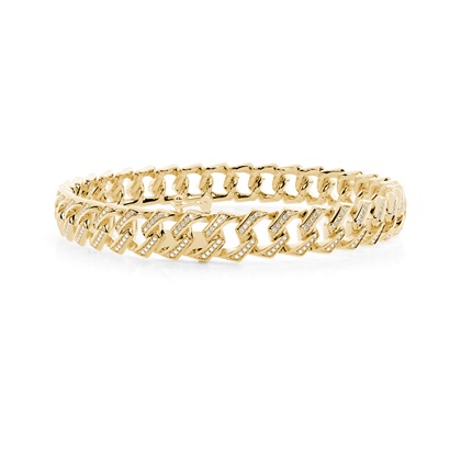 Yellow Gold Diamond Bracelets