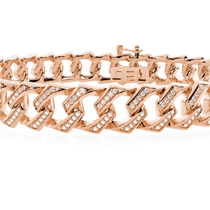 Oro rosa Uomo Braccialetti