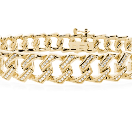 Oro giallo Uomo Braccialetti