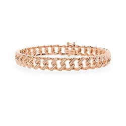 Gliederketten Diamant Herrenarmband