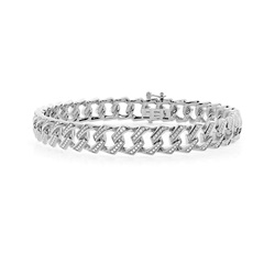 Gliederketten Diamant Herrenarmband