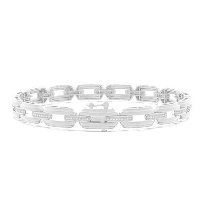 Silver Diamond Bracelets
