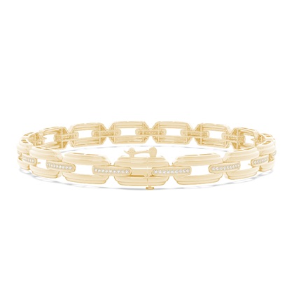 Yellow Gold Diamond Bracelets