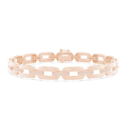 Rose Gold Diamond Bracelets