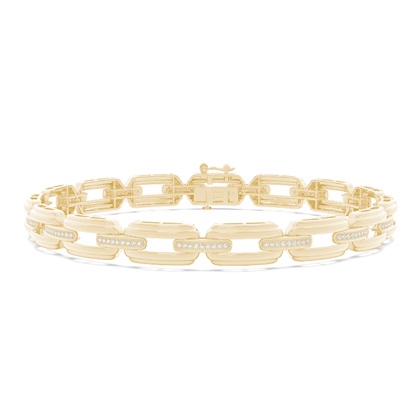 Yellow Gold Diamond Bracelets