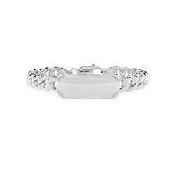 Robustes Gliederketten Herrenarmband