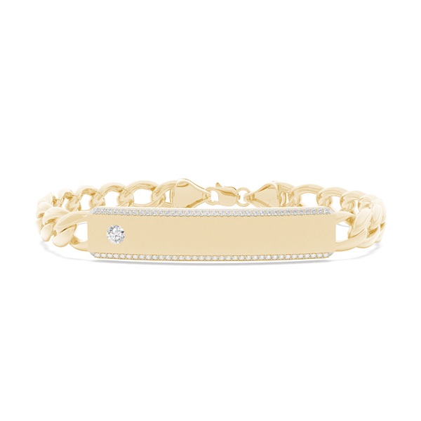 Men's Diamond Bold  Chain Bracelet