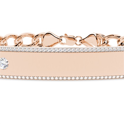 Oro rosa Uomo Braccialetti