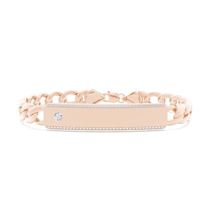 Men's Diamond Bold  Chain Bracelet