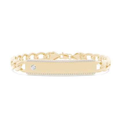 Men's Diamond Bold  Chain Bracelet