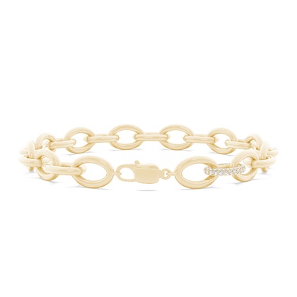 Yellow Gold Diamond Bracelets