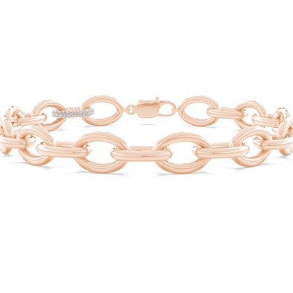 Oro rosa Uomo Braccialetti