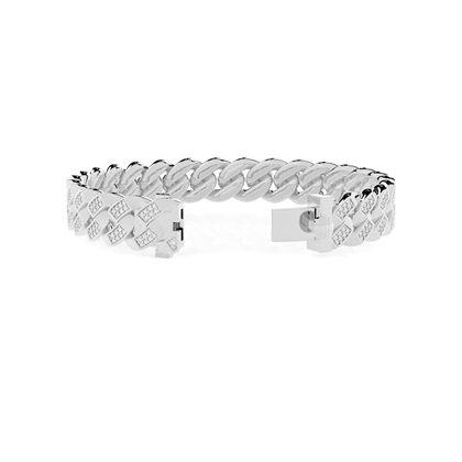 Silver Diamond Bracelets