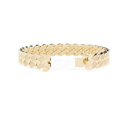 Gelbgold Diamant Armbänder