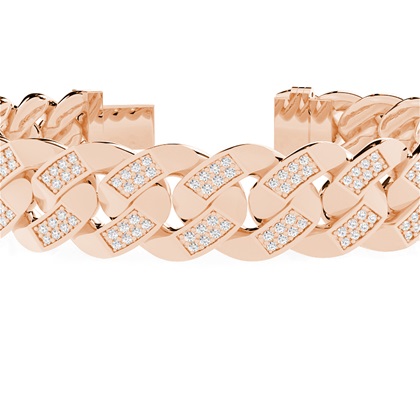 Oro rosa Uomo Braccialetti