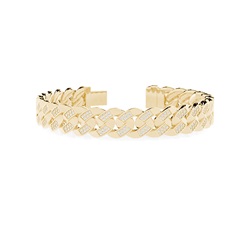 Diamond Cuban Link Men's Bracelet