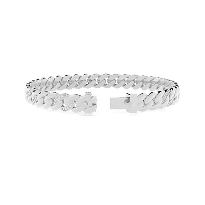 Silver Diamond Bracelets