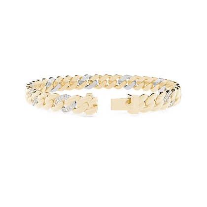 Yellow Gold Diamond Bracelets