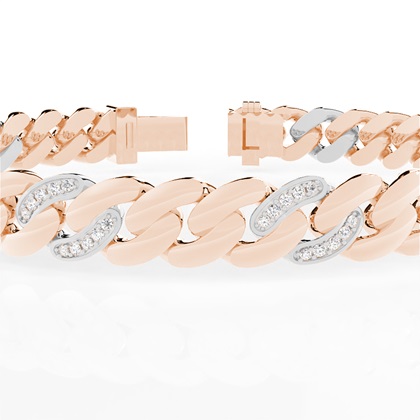 Oro rosa Uomo Braccialetti
