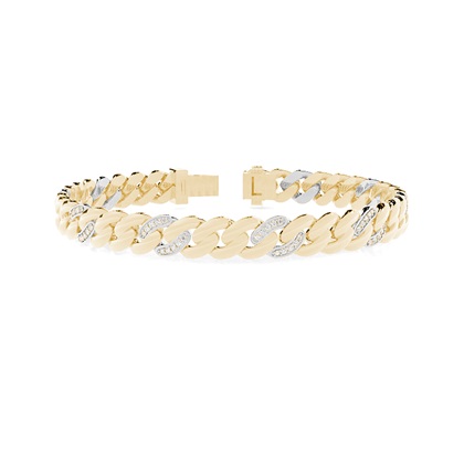 Yellow Gold Diamond Bracelets