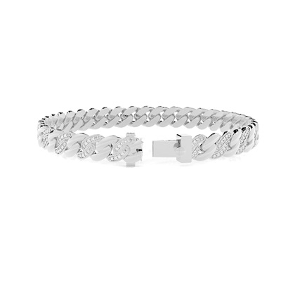 Silber Diamant Armbänder