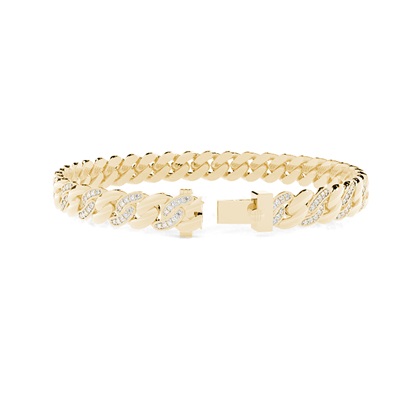 Yellow Gold Diamond Bracelets