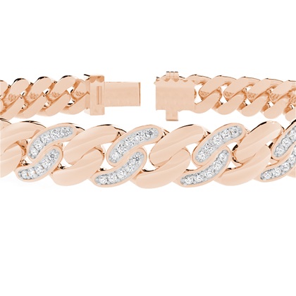Oro rosa Uomo Braccialetti