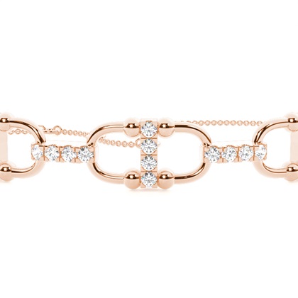 Rose Gold Chain Bracelets