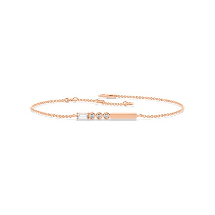 Rose Gold Diamond Bracelets