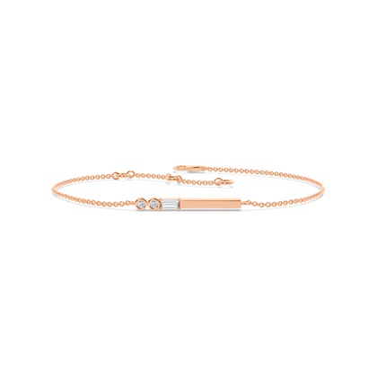 Rose Gold Diamond Bracelets