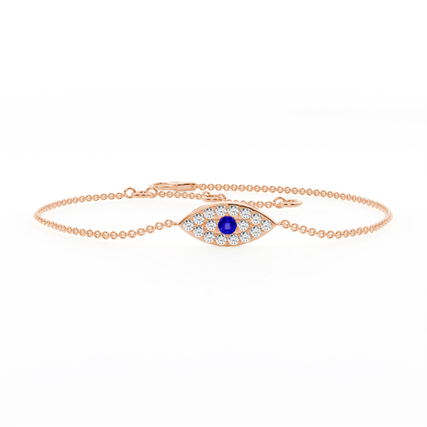 Zartes Evil-Eye-Armband für den Alltag