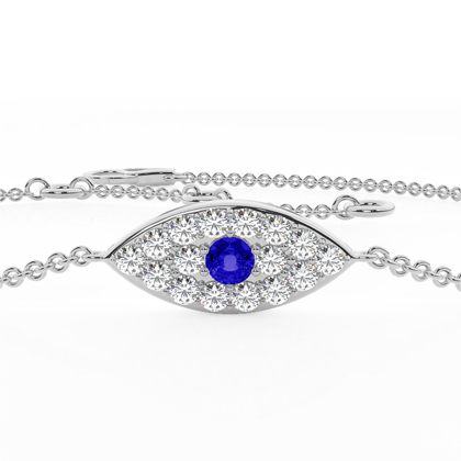 Brilliant Weißgold Edelstein