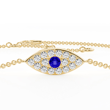 Zartes Evil-Eye-Armband für den Alltag