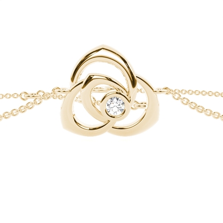 Yellow Gold Friendship Bracelets