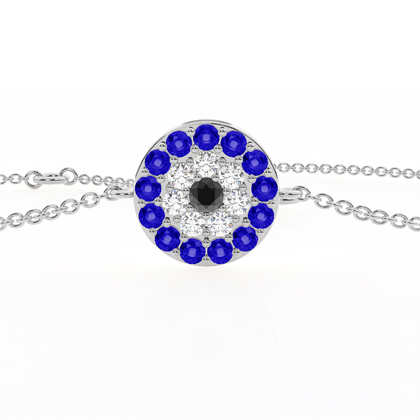 Brilliant Weißgold Edelstein