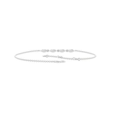 Silber Diamant Armbänder