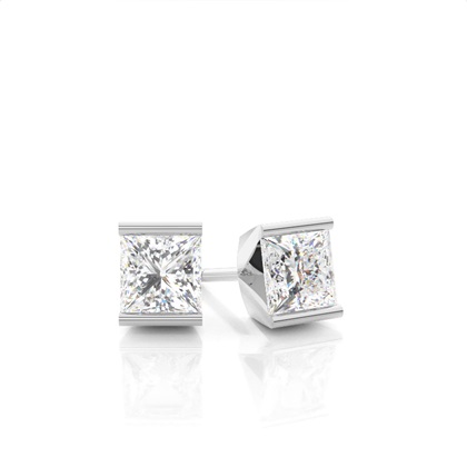 Princess Women's Diamond Earrings Diamond